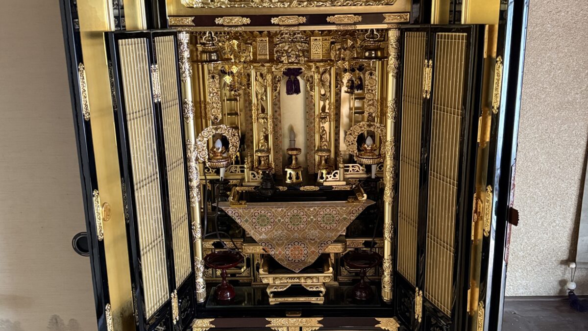 朝来市でお仏壇の買取をさせて頂きました！