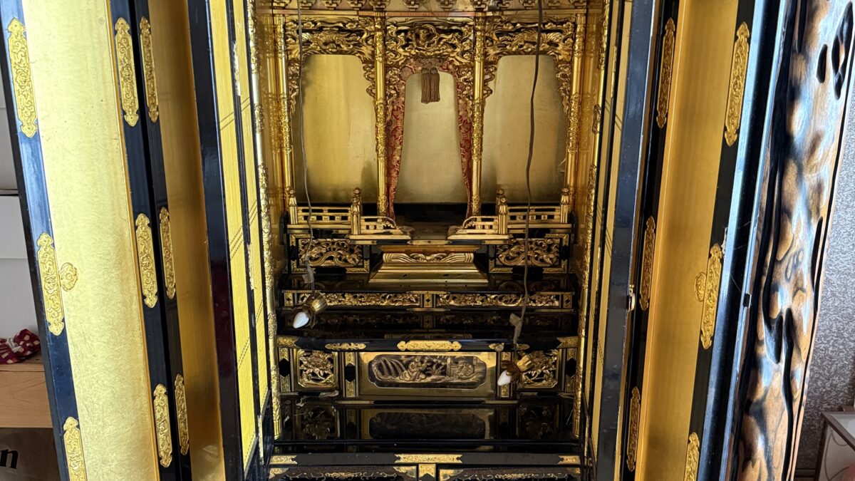 朝来市でお仏壇の買取をさせて頂きました！