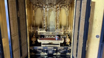 甲賀市でお仏壇の買取をさせて頂きました。