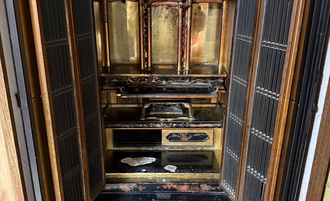 川西市にてお仏壇の買取をさせて頂きました！