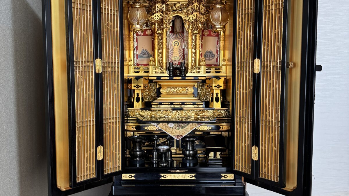 川西市でお仏壇の買取をさせて頂きました！