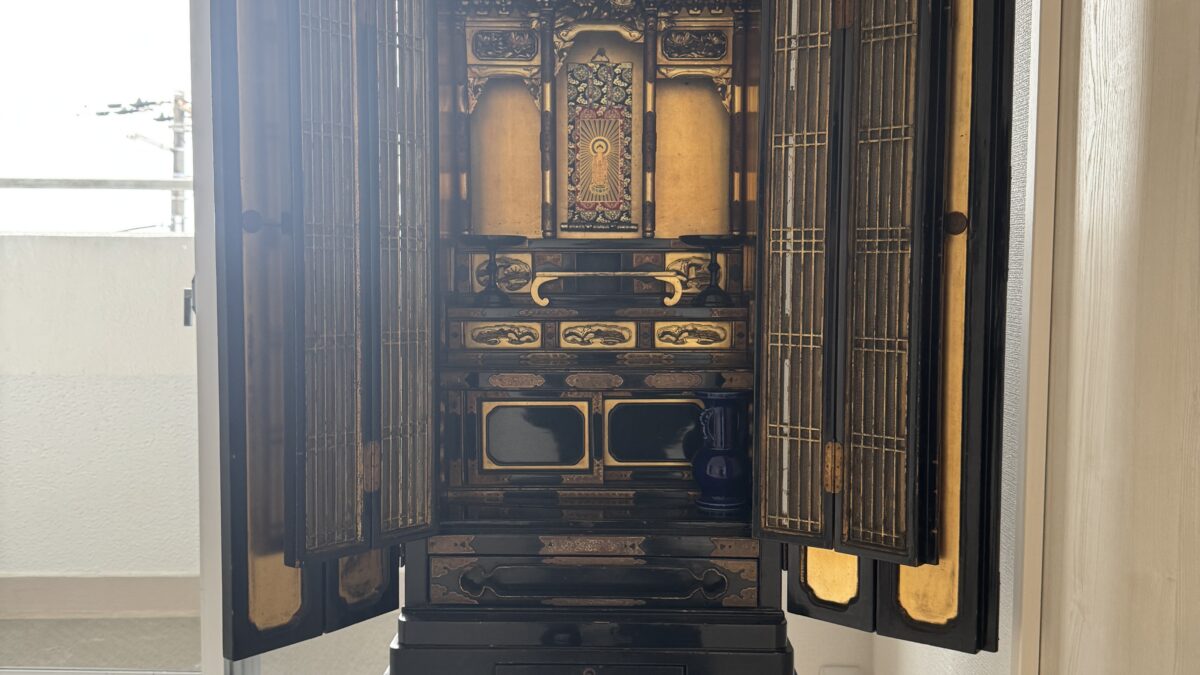 芦屋市でお仏壇の買取をさせて頂きました！