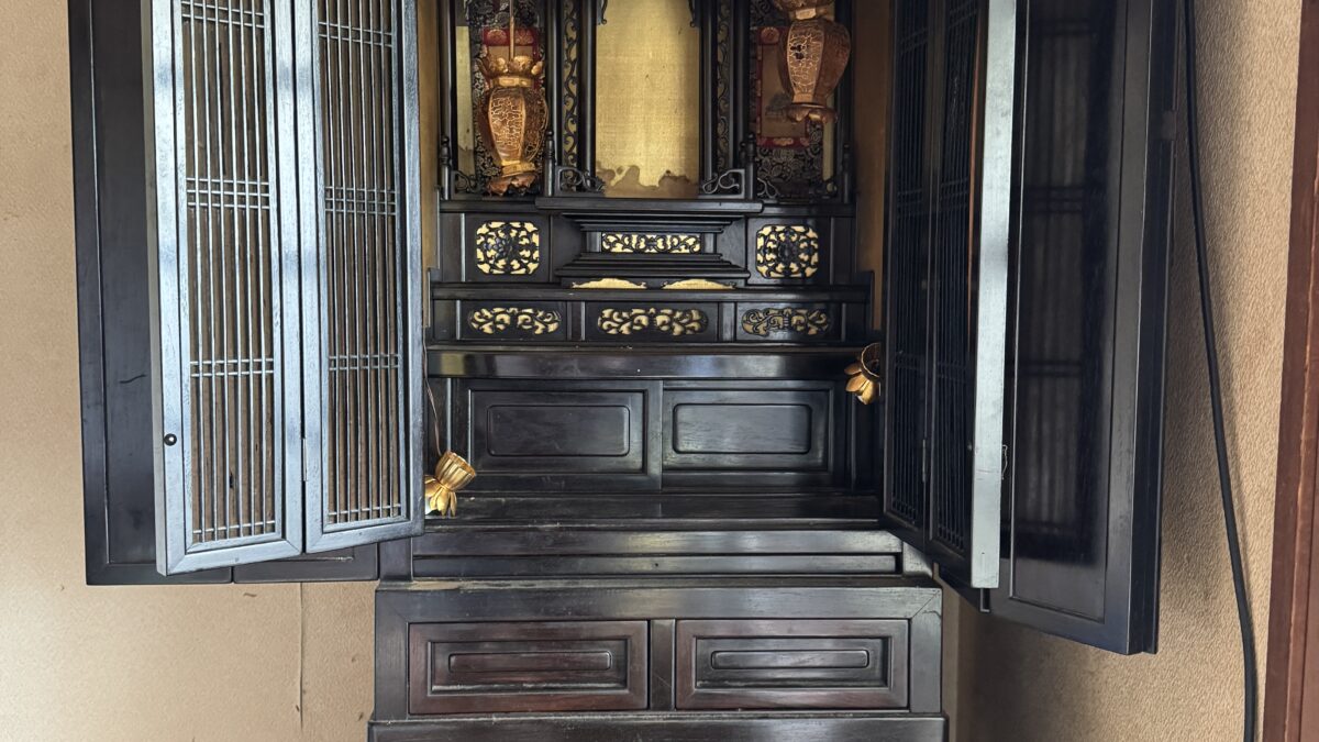 京都府にてお仏壇の買取をさせて頂きました！