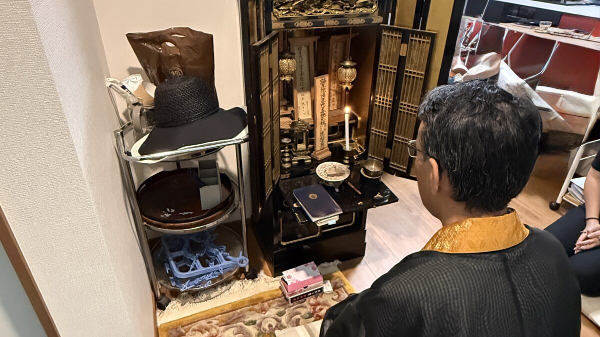 大阪市でお仏壇の買取をさせて頂きました。