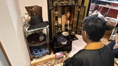 大阪市でお仏壇の買取をさせて頂きました。